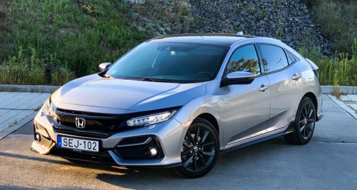 Sportosan, ropogósan – Honda Civic Sport Plus 1.5 VTEC TURBO, 6MT teszt