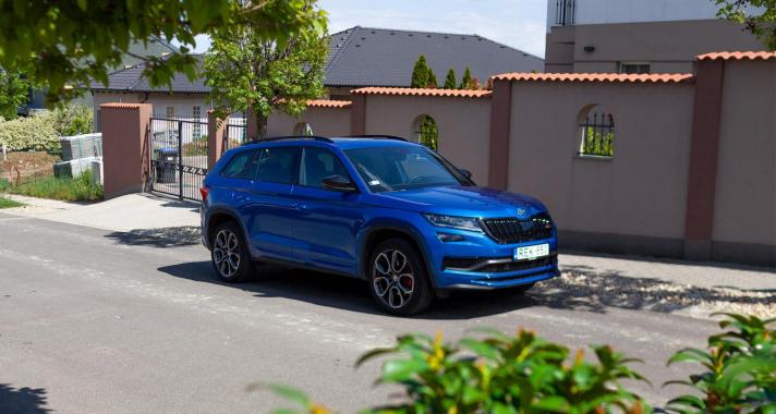 Skodák csúcsa - Kipróbáltuk a Skoda Kodiaq RS-t